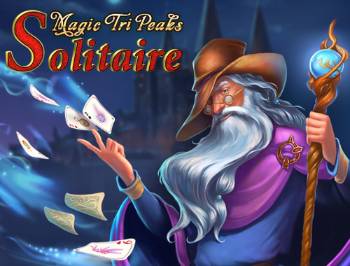 Jogo Paciência Mágica Tri Peaks  online