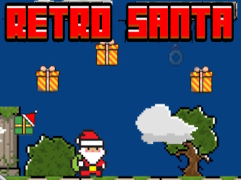 Jogo Papai Noel retrô  online