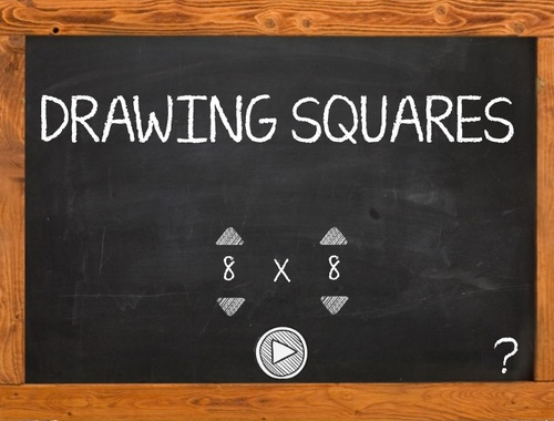 Jogo Desenhando Quadrados  online