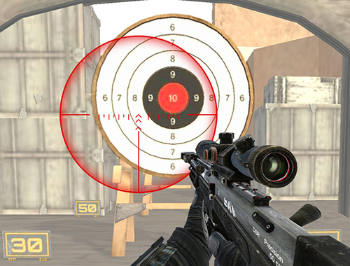 Jogo Tiro ao alvo FPS 3D  online