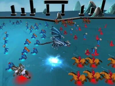 Jogo Simulador de Batalha - Caixa de Areia  online