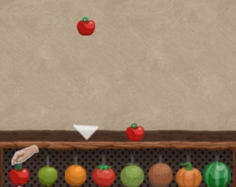 Jogo Fusão de Frutas  online