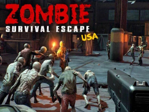 Jogo Fuga de Sobrevivência Zumbi EUA  online