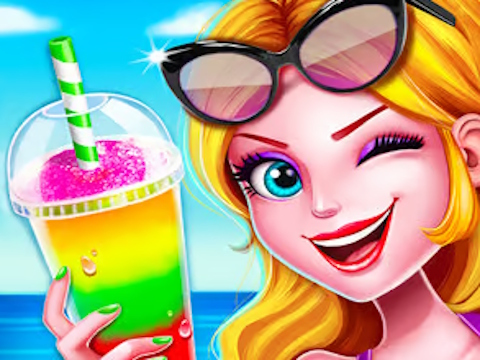 Jogo Maquiagem para festa na praia  online
