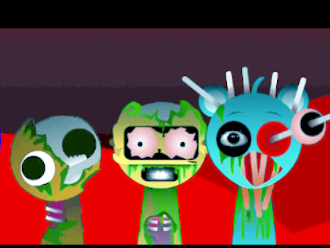 Jogo Sprunki Música Assustadora Beat Box  online