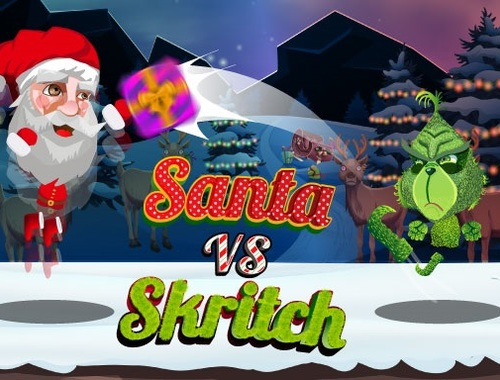 Jogo Papai Noel vs Skritch  online
