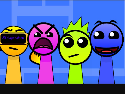 Jogo Sprunki traço  online