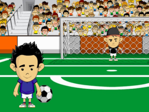 Jogo Frenesi de cobrança de falta do Euro  online