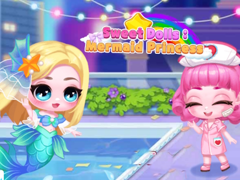 Jogo Bonecas Doces: Princesa Sereia  online