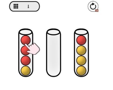 Jogo Classificador de bolas  online