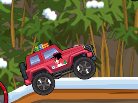 Jogo Hill Climb Racing: transformação de caminhão de Natal  online