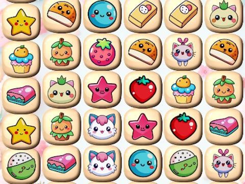 Jogo Doce quebra-cabeça de azulejos  online