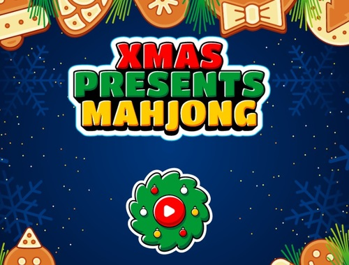 Jogo Presentes de Natal Mahjong  online