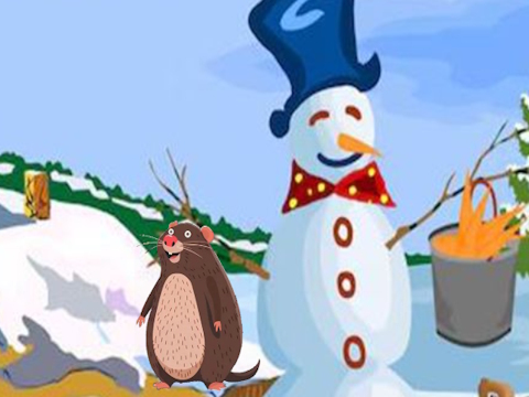 Jogo Casal foge da terra nevada  online