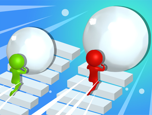 Jogo Corrida de neve 3d divertida corrida  online
