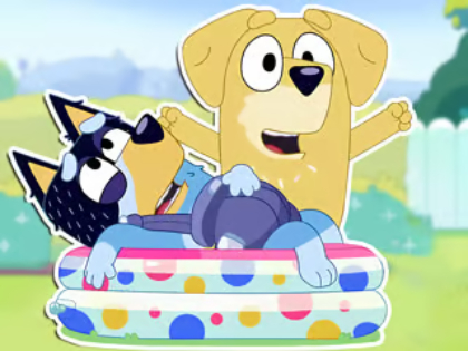 Jogo Quebra-cabeça: Bluey Dad Baby  online