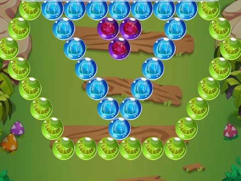 Jogo Parque de tiro com bolhas  online