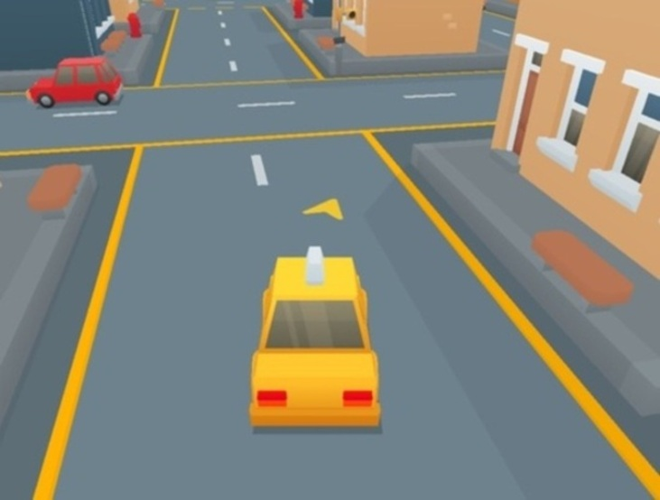 Jogo Táxi de pista rápida  online