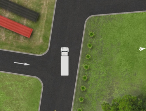 Jogo Caminhão de desafio de estacionamento  online