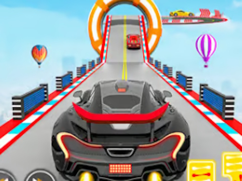 Jogo Merge Racer - Carro de acrobacias  online