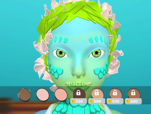 Jogo Maquiagem Monstro 3D  online