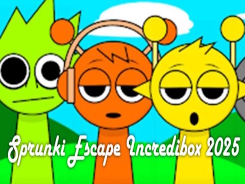 Jogo Sprunki Escape Incredibox 2025 online