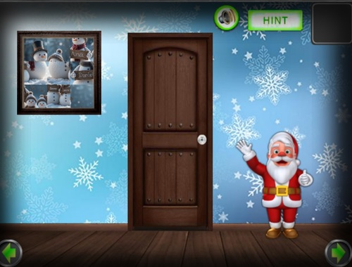 Jogo Fuga da Sala de Natal Amgel 10  online