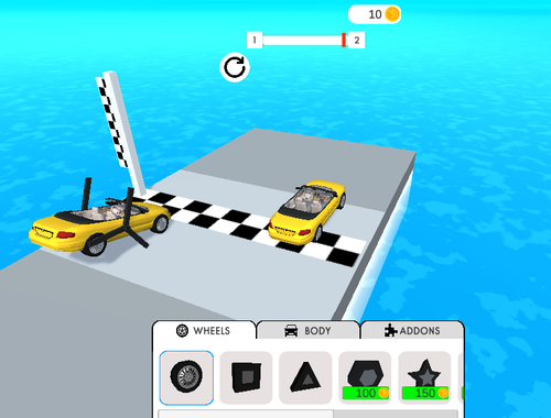 Jogo Construtor de corridas  online