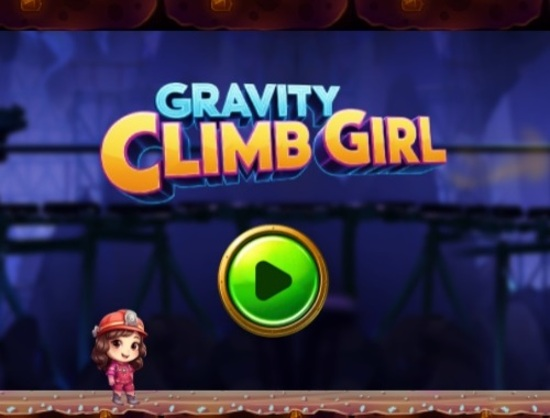Jogo Garota da escalada por gravidade  online