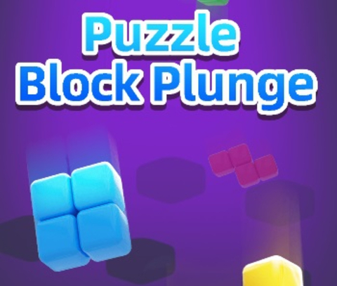 Jogo Mergulho de bloco de quebra-cabeça  online
