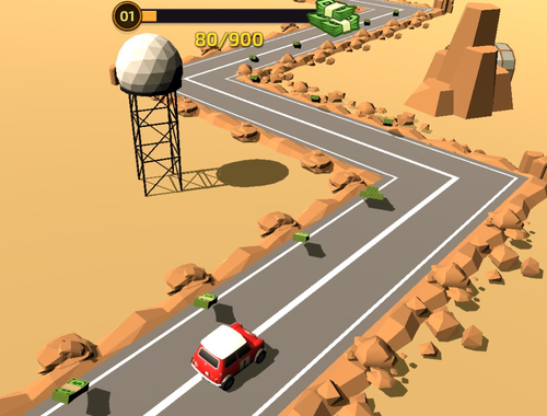 Jogo Aventura em ziguezague  online