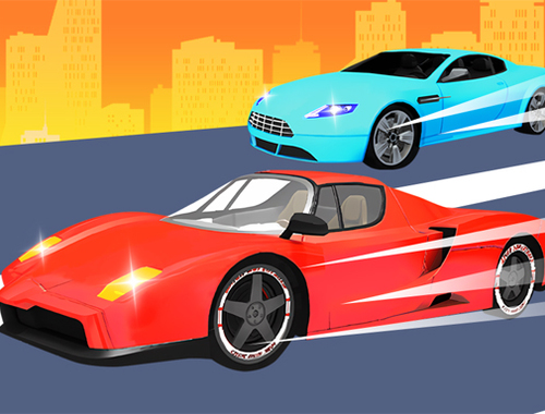 Jogo Mestre da Corrida Selvagem 3D  online