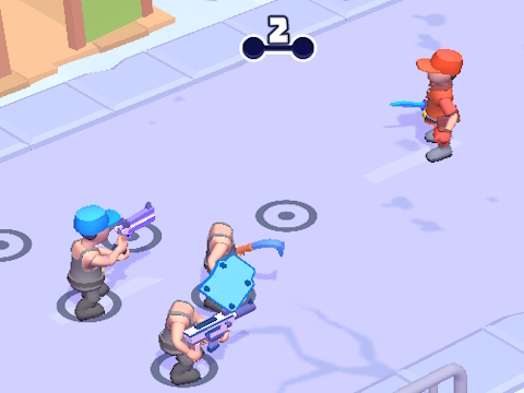 Jogo Montador de Esquadrão: Vermelho vs Azul  online