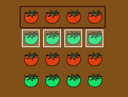 Jogo Pintar tomate  online