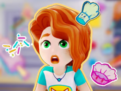 Jogo Quebra-cabeça: LEGO Friends Kitchen Пазл: Лего кухня с друзьями  online