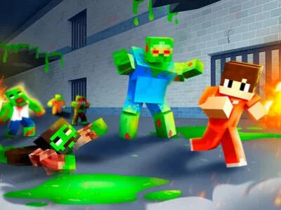 Jogo Prisão de Obby: fuga artesanal  online