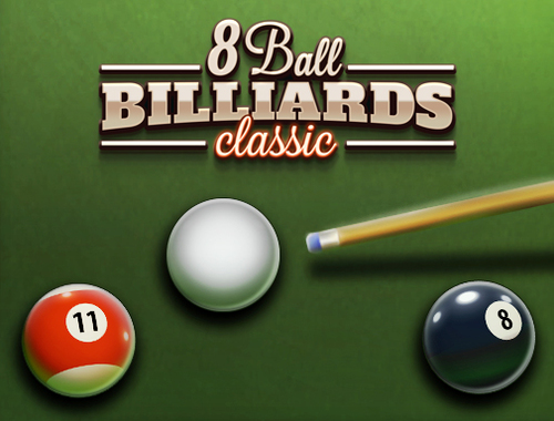 Jogo Clássico de bilhar de 8 bolas  online