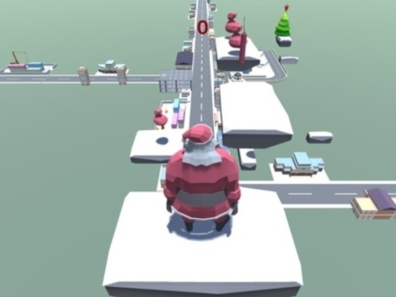 Jogo Papai Noel salvando o Natal  online