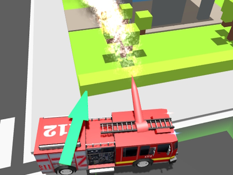 Jogo Condução de resgate de caminhão de bombeiros  online