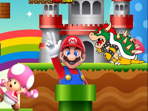 Jogo Jogo de cartão de memória Super Mario  online