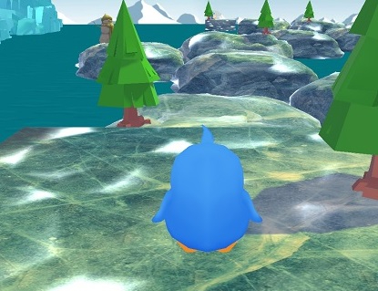 Jogo Aventura de pingue  online