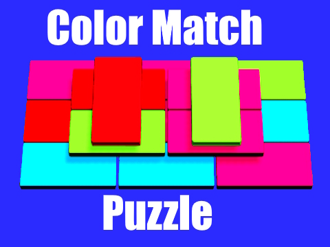 Jogo Quebra-cabeça de combinação de cores  online