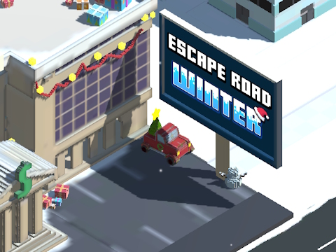 Jogo Escape Road Inverno  online