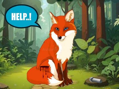 Jogo Salve a raposa ferida  online