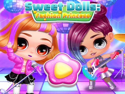 Jogo Bonecas Doces Moda Princesa  online