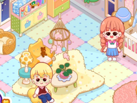 Jogo Decoração: berçário fofo  online