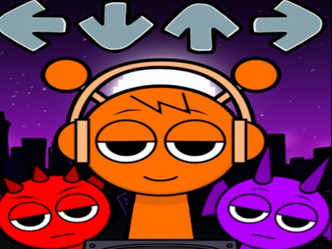 Jogo Sexta à noite Sprunki v 3  online