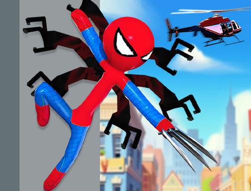 Jogo Batalha no Parque Temático Spiderlox  online