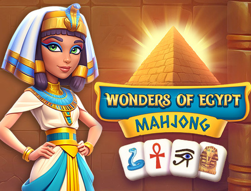 Jogo Maravilhas do Egito Mahjong  online
