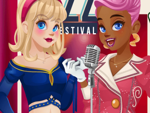 Jogo Humor feminino jazzístico  online